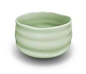 AIYICIII Ceramic Matcha Bowl, Handmade Japanese Green Tea Cup,Matcha Tea Bowl For Ceremony Chawan 500ml 17oz (Matcha Green)