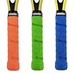 Senston 3 Pack PU Racquet Grips Ten