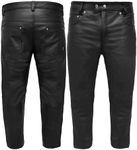 Touch&Torn Leather Motorcycle Pants