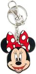 Disney Minnie Two Sided Colored Pewter Key Ring