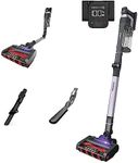 Shark Stratos Cordless Vacuum with Clean Sense IQ and Odour Neutralizer, DuoClean Powerfins HairPro, Includes Duster Crevice Tool & Anti-Allergen Brush, Up to 60 Minute Runtime, Ash Purple, IZ862HC