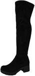 LoudLook Ladies Thigh High Boots Wo