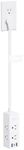 Olcorife Flat Plug Power Strip with