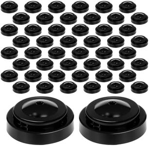 CONEHOY 50 Pcs Black Miniature Flag Stand 0.24 Inches Hole Diamete Plastic Small Banner Stand Mini Flag Holder Base for Desk Garden Table Stick