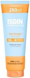 ISDIN Fotoprotector Gel Cream SPF 50, 250 ml Crema Solar Corporal refrescante e hidratante, el ambalaje puede variar