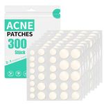 300 PCS Pimple Patches Spot Patches Acne Treatment Absorbing Cover Invisible Blemish Cover Spot Sticker for Fast Acting Skincare