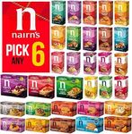 Nairn's PICK ANY 6 Gluten Free & Non-Gluten Free Oat Biscuits, Oatcakes, Crackers, Flatbreads. Flavours inc. Chocolate chip, cheese, fruit and seed, Stem Ginger, Mixed Berries, Salted Caramel Etc.…