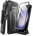 SUPCASE Unicorn Beetle Pro Series Case Designed for Samsung Galaxy S23 FE 5G (2023 Release), Full-Body Dual Layer Rugged Holster & Kickstand Case with Built-in Screen Protector (Black)