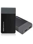 Microware HDMI Video Capture Device HD60 HDMI to USB 3.0 HDMI Video Capture Card/HDMI Converter USB 3.0 Dongle (Black)