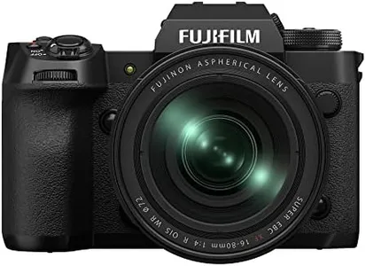 Fujifilm X-H2 Mirrorless Digital Camera XF16-80mm Lens Kit - Black