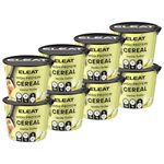 ELEAT Protein Cereal 8 x 50g Pots - Vanilla Thriller - Healthy Cereal, Pre & Post Workout - High Protein & Fibre with Good Bacteria & Amino Acids - Low Sugar, Vegan, Gluten-Free