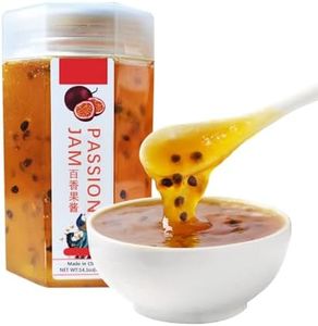 SIJIYUNLI-Jam 400g/14.1oz Baking companion, fruit pulp, bread partner, flower sauce (Passion jam)