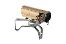 Snow Peak's Home & Camp Burner, Khaki, GS-600KH-US, Designed in Japan, Lifetime Product Guarantee, Lightweight and Compact for Camping, Stable Base for Cooking, One Size