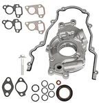 High Volume Oil Pump Change Kit with Gaskets Balancer Bolt RTV Replacement for 1998-2012 Tahoe Silverado Express Yukon 1500 2500 3500 GM LS 5.3L 6.0L