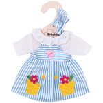 Bigjigs Toys Blue Striped Dress (for Size Small Doll) DOLLS ONLY