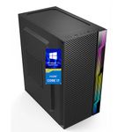 CloudVU Desktop PC,Core i7-4770/90 Turbo | 16GB RAM | 512GB SSD M.2 NVMe | HDMI, VGA, Gigabit LAN,USB 3.0,HD Graphics,Windows11 Pro Licence (ClociteFAN-i7-512GB SSD NVMe-16GB-Cosmic)