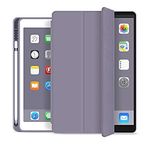 Oaky Cover Compatible with Apple iPad Pro 10.5 inch 2017 with Pencil Holder Auto Sleep/Wake Cover Model - A1701, A1709 - Lavender