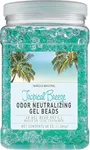 SMELLS BEGONE 48 oz Odor Eliminator Gel Bead Refill - Eliminates Odors in Bathrooms, Cars, Boats, RVs & Pet Areas - Air Freshener - Made with Essential Oils - Tropical Breeze Scent