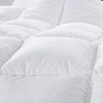 Royal Comfort 500GSM Premium Quilt Duvet Blanket 50% Duck Down 50% Duck Feather White - Single