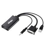 fairikabe VGA to HDMI Adapter with 