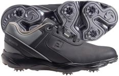 FootJoy Men's Sport Lt Golf Shoes Black/Charcoal Medium 12