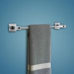 Kohler Towel Rod 450mm,SS304 Stainless Steel, 2 Years Warranty, Brushed Steel Finish, Easy to use Ergonomic Design, 17kg Load Bearing Capacity