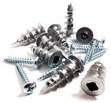 Nartel Metal Self Drilling Plasterboard Fixings Cavity Wall Fixings with Screws (25)