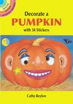 Decorate a Pumpkin with 34 Stickers