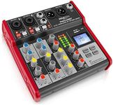 PYLE Studio Audio Sound Mixer Board