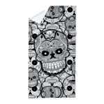 CafePress Sugar Skulls Large Novelty Printed Beach Towel 30"x60"