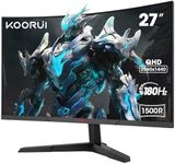 KOORUI 27 Inch Gaming Monitor, QHD 