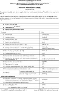 Motorola E15 Smartphone, 2GB RAM 64GB Storage – Denim Blue