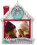 Hallmark Keepsake Christmas Ornament 2018 Year Dated, Our First Christmas Together Picture Frame, Photo Frame, Personalized