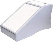 Pet Gear Stramp Stair and Ramp Combination, Dog/Cat Easy Step, Lightweight/Portable, Sturdy, ESSENTIAL GREY, Model Number: PG9916EG