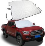 Windshield Window Snow Cover Compatible with Toyota Tundra 2007-2021, Windshield Cover Snow Cover for All Weather Four Seasons Front Window Sunshade Cover Accessories