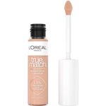 L'Oreal Paris True Match Radiant Serum Concealer, Brightening Under Eye Concealer for Dark Circles with 1.5% Hyaluronic Acid and Caffeine, N6.5, 10 mL