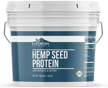 Earthborn Elements Hemp Seed Protein 1 Gallon Bucket, Smoothies & Shakes, Vegan
