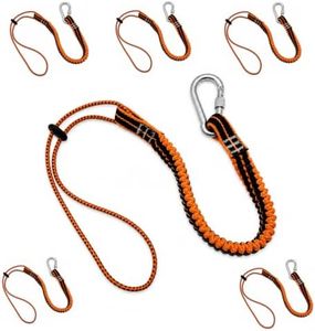 KKIKK 6 Pack Retractable Tool Lanyard - Secure Your Tools with Ease
