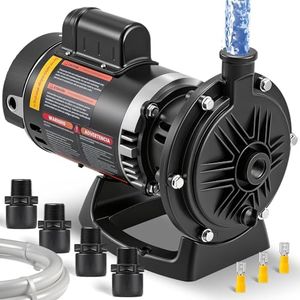 Mxmoonant Pool Booster Pump, 3/4 HP PB4-60 Swimming Pool Booster Pump 115V/230V Dual Voltage for Pressure Side Pool Cleaners