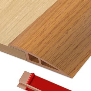 Floor-Transition-Strips Self Adhesive 72 inch Door-Threshold, Threshold 3/4''~4/5'', Transition-Strips for Doorways, Door Transition-Strip for Door/Floor
