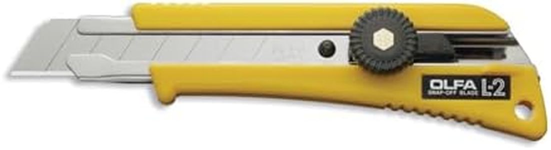 Olfa L-2 Rubber Inset Heavy-Duty Utility Knife