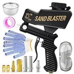 QCDENG Air Sand Blaster Gun Kit,Por