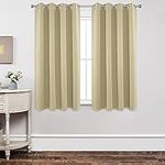 Joydeco Blackout Curtains 2 Panels Set, Thermal Insulated Long Curtains& Drapes, Room Darkening Grommet Curtains for Living Room Bedroom…