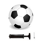 XTROKE Combo Pack of Football with Pump Soccer Fun and Play Activity Game (Size-5)