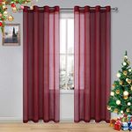 DWCN Sheer Curtains Voile Curtain D