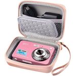 Digital Camera Case Compatible with Yifecial/ for EROOLU/ for VAHOIALD/ for Kaisoon/ for Kodak Pixpro/ for Canon PowerShot ELPH 180 190/ for Sony DSCW800 DSCW830 Kids Cameras for Travel (Box Only)