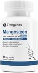 Trexgenics Mangosteen 10% Xanthones 500 mg Immunity & Metabolism Support Vegan & Non-GMO (60 Veg. Capsules) (Pack of 1)