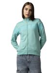 FYLTR Women's Casual Stand Collar Jacket With Cut and Sew Panel - Full Zip Closure | Side Pockets | Rib Hem & Cuff | Casual Winterwear For Women