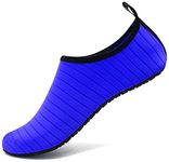 VIFUUR Water Shoes Unisex Yoga Shoes Blue - 7.5-8.5 W US / 6-7 M US (38-39)