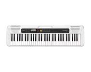 Casio CT-S200WEC5 61 Key Portable Electronic Keyboard in White with Dance Music Mode